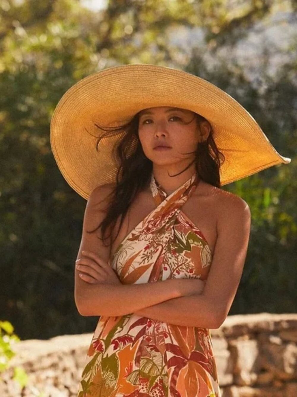 Anthropologie San Diego Hat Co. Garden Party Oversized Floppy Hat (NEW)